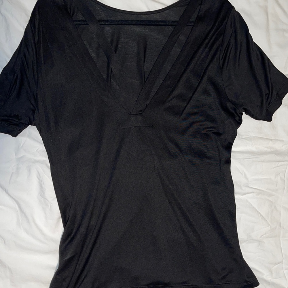 Forever 21 Short Sleeve Top with Open Back